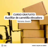 Curso de Almacén. Auxiliar de Carretilla Elevadora (Carretillero) (6) Campaña Verano Joven 2026.