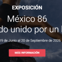 Exposición PhotoEspaña 2026 México 86. El Mundo Unido por un Balón.