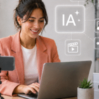 Creación de contenidos para redes sociales con IA.