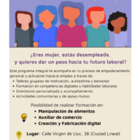 Apoyo en la búsqueda de empleo para mujeres