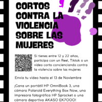 IV Edición del Concurso de vídeos cortos contra la violencia sobre las mujeres
