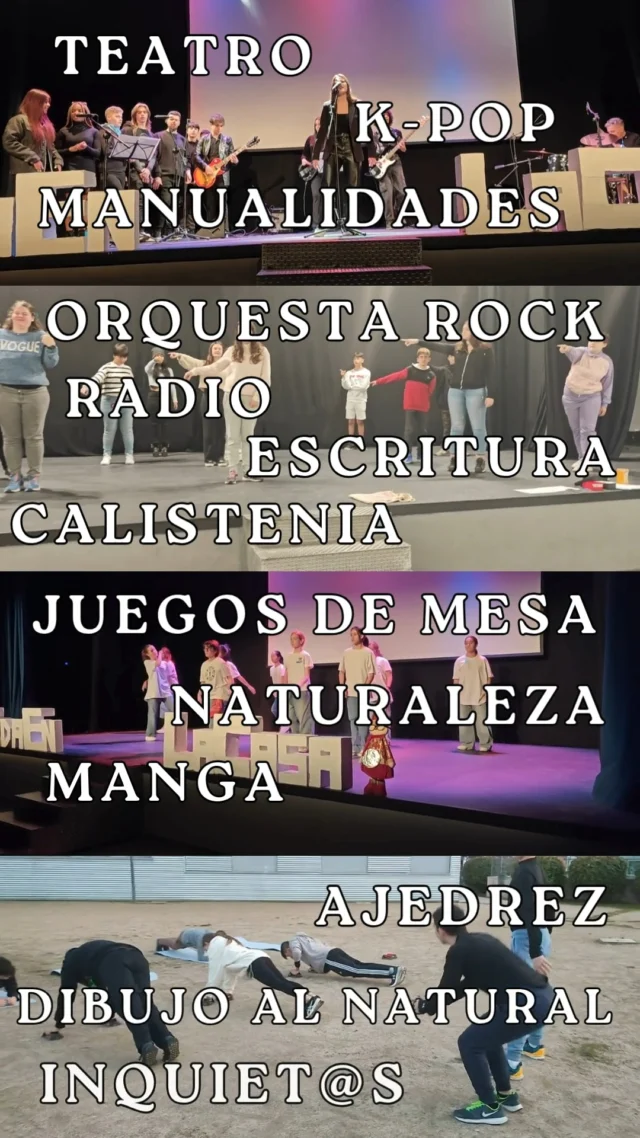 ¡El planazo que estabas esperando para cerrar el curso en #LaCasa ya está aquí! 🥳💥

Toca celebrarlo por todo lo alto! 🙌 Vuelve el Festival Jóvenes Activ@s 2026. Dos días brutales creados por y para vosotros para recibir al verano.

¿Qué te vas a encontrar? 👇
🎤 Actuaciones y conciertos: Muchísima música, arte y talento en directo.
📖  Cultura y media: Exhibiciones, presentaciones y entrevistas en la radio del centro.
🕺  Actuación de K-Pop
🤠 Gran fin de fiesta: El sábado cerramos bailando con una Masterclass de Country Line Dance ¡y banda en directo! 🎸

Tomad nota para que no se os pase:
📅 ¿Cuándo? Viernes 19 y sábado 20 de junio a partir de las 19:30h.
📍 ¿Dónde? En la Casa de la Juventud 
🎟️ ¡ENTRADA LIBRE Y GRATUITA!

No te quedes en casa viendo los stories de los demás... ¡ven a vivirlo! 🤪

Toda la info en: 👇✨
www.lacasajoven.com

#FestivalJóvenesActivos  #VidaEnLaCasa