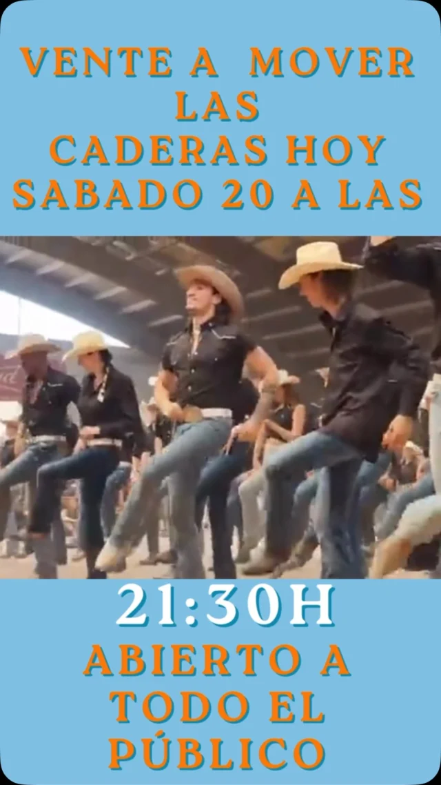 Hoy Sábado 20 de Junio a ls 21:30h, finalizamos el festival #JovenesActivos, con una sorpresa. Vente a bailar a #LaCasa!!!! (Abierto a todo el público hasta completar aforo).